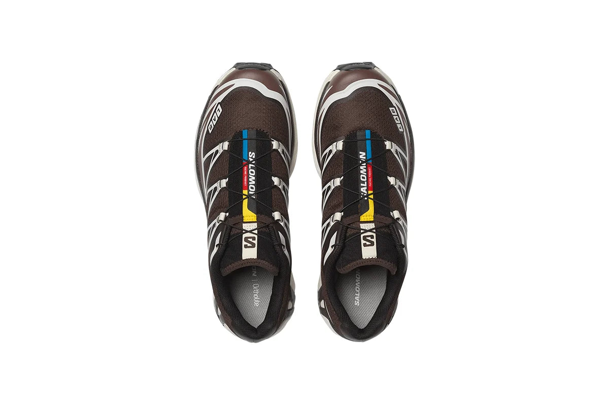 Salomon XT-6 Black Coffee French Roast Vanilla Ice Marrom