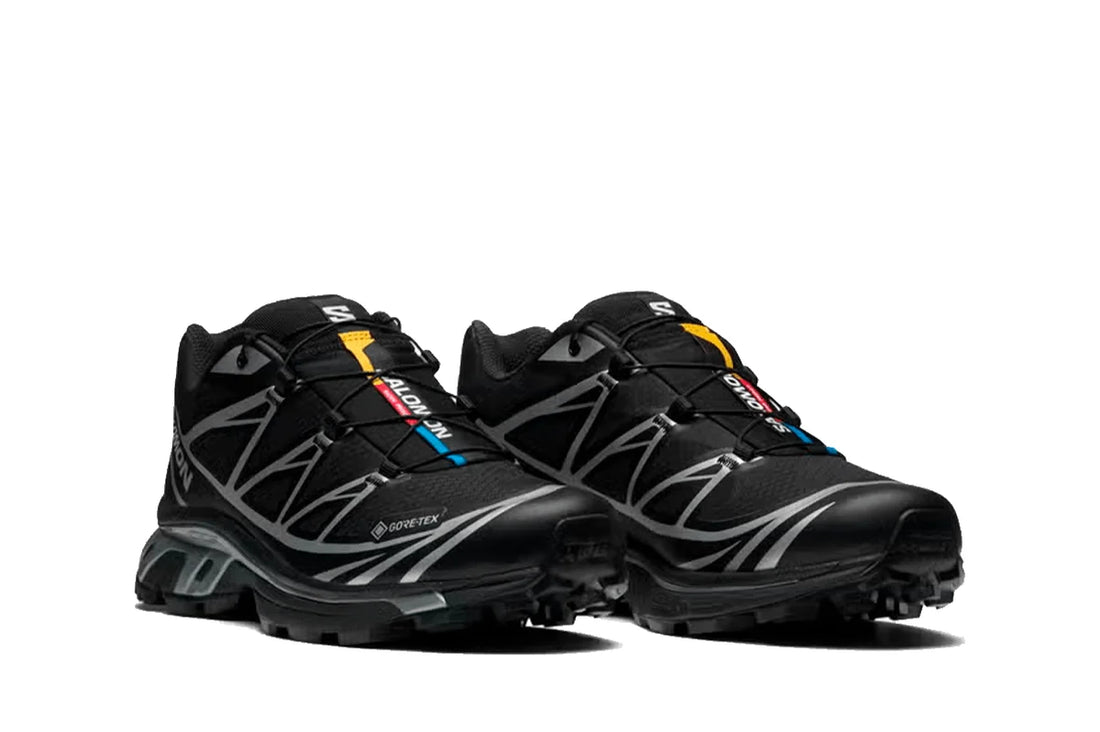Salomon XT-6 Gore-Tex Black Silver Preto