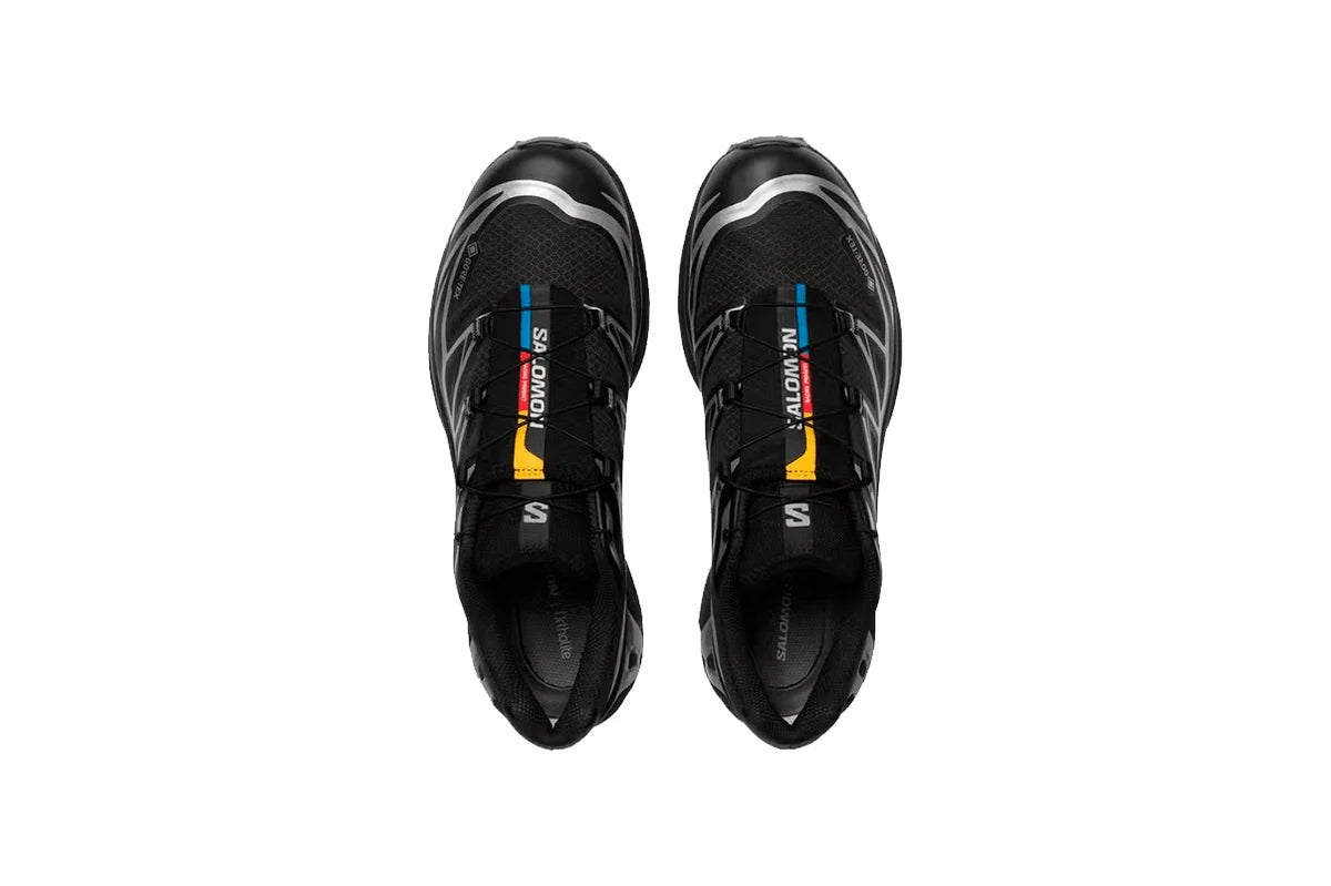 Salomon XT-6 Gore-Tex Black Silver Preto