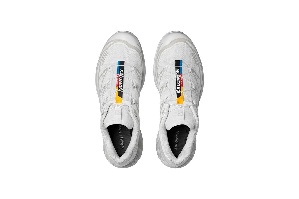 Salomon XT-6 White Lunar Rock Branco
