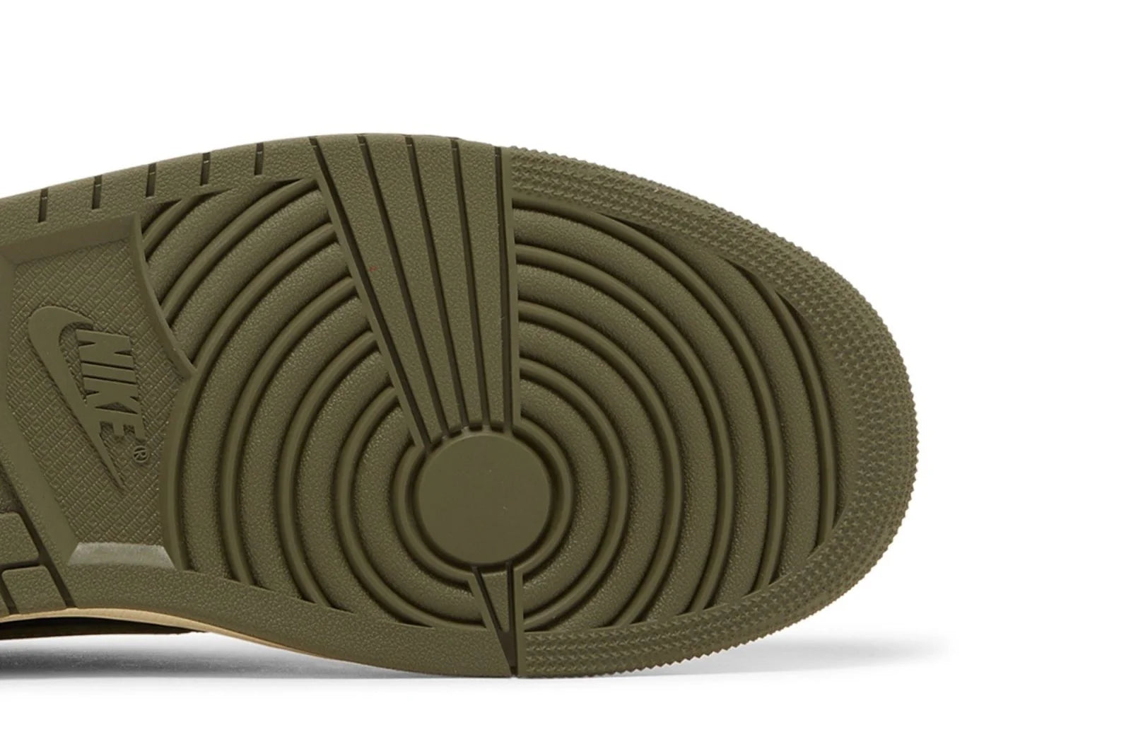 Travis Scott x Nike Air Jordan 1 Retro Low OG SP Olive Branco