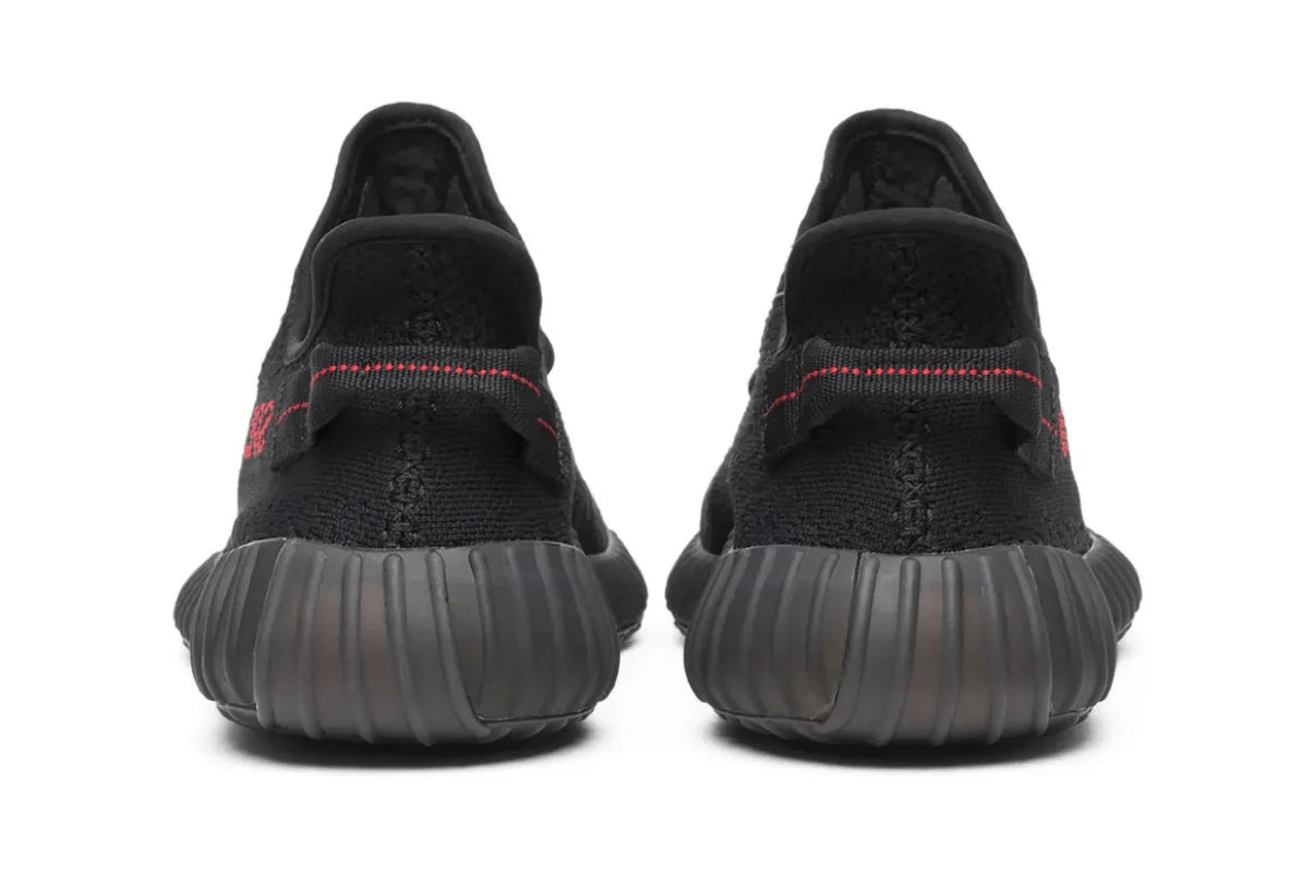 Yeezy Boost 350 v2 Black Red (Bred) Preto